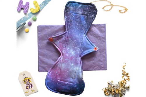 Click to order  12 inch Cloth Pad Cosmic Dreams now